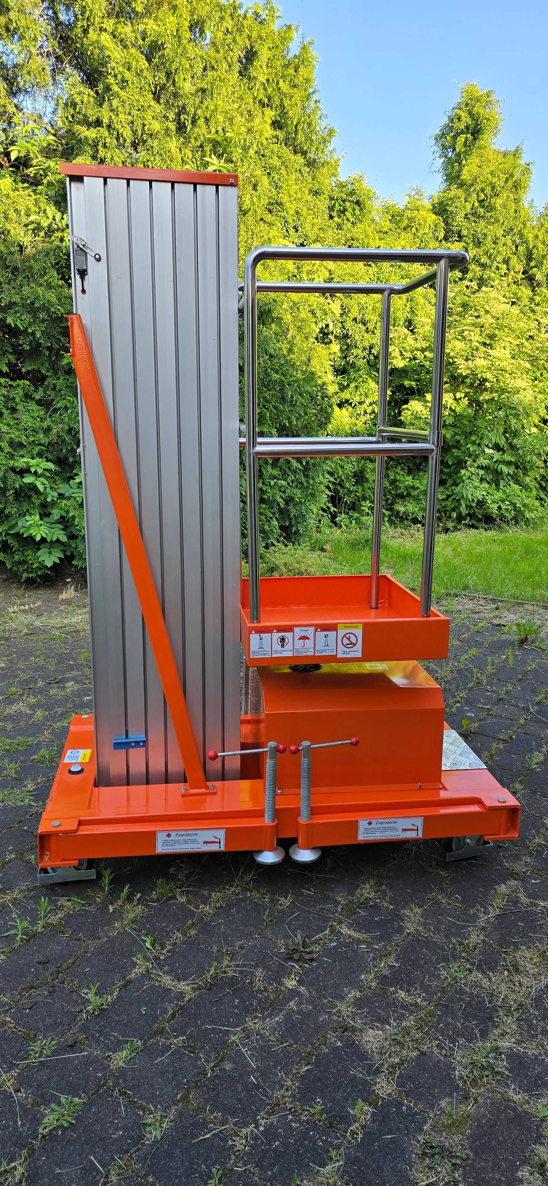 Podnośnik koszowy teleskopowy GTWY9-100 z baterią
