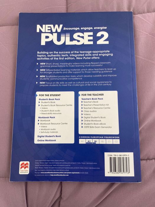 Conjunto livros Cambridge scholl New pulse 2