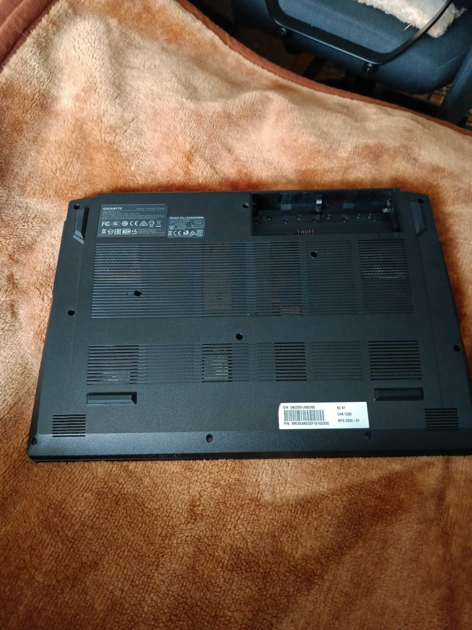 Gamingowy Laptop Gigabyte A5 K1 Stan Idealny!