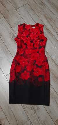 Сукня, пляття міді з ефектом утяжки Calvin Klein