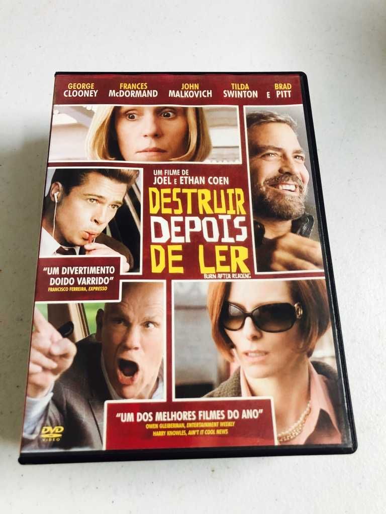 Filme DVD Destruir Depois de ler dos irmãos Cohen