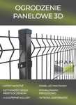 Ogrodzenie panelowe 3D drut fi 4.0 mm 250x120cm - SPAN Partner