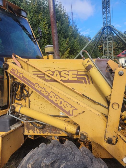 Koparko - ładowarka CASE 580SK 4x4 1994r