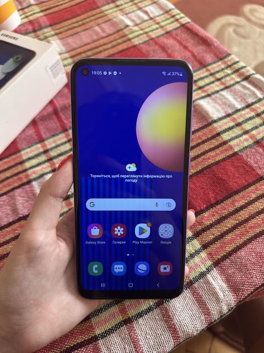 Смартфон телефон Samsung m11 3/32gb 6,4 фіолетовий
