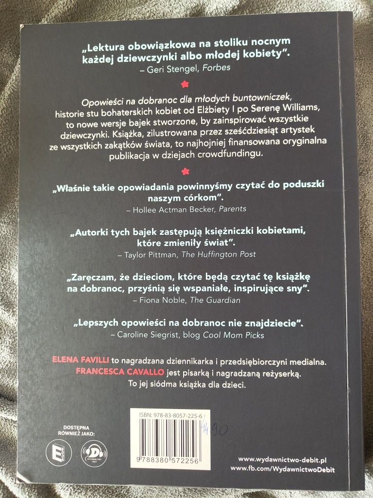 Opowieści na dobranoc dla młodych buntowniczek. 100 historii niezwykły