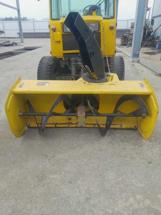 Traktor traktorek ciągnik komunalny pług wirnikowy WOM TUZ 4x4