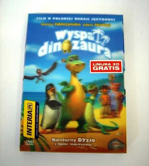 Wyspa Dinozaura bajka DVD Edycja Specjalna + Gratisy NOWY w folii