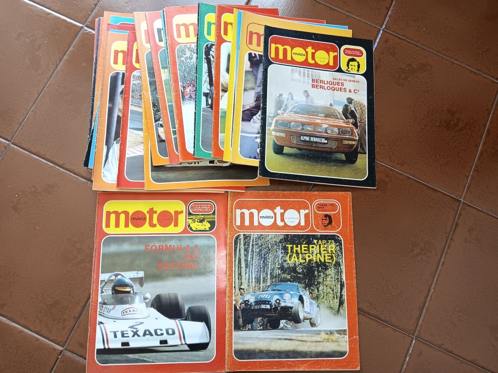 Revistas Motor números 1 ao 31.