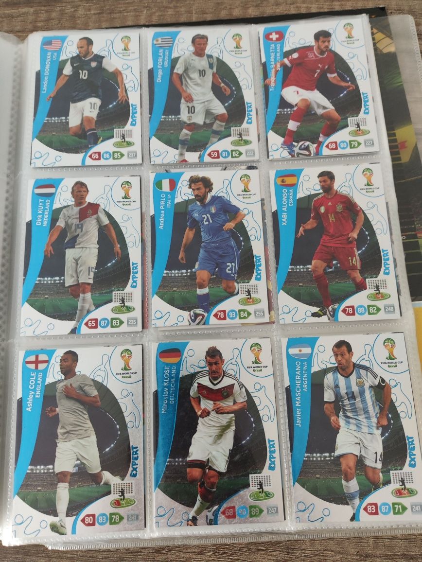 Karty piłkarskie FIFA World Cup Brasil 2014