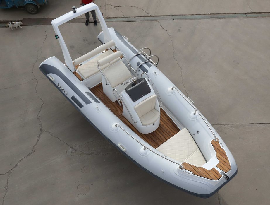 Motorówka, Hypeboat, Łódź, Wędkarska - MS-RIB’s R520B Hypalon