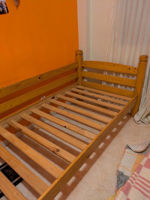 Cama solteiro 90x200