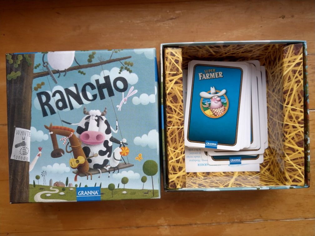Rancho gra planszowa karciana dla dzieci