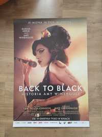 Plakat z filmu Back to black. Historia Amy Winehouse