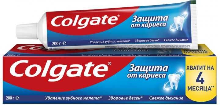 Зубная паста колгейт Colgate Захист від карієсу 200 г-39.50 грн