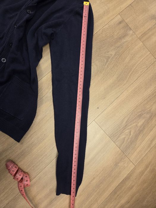Granatowy cardigan xs
