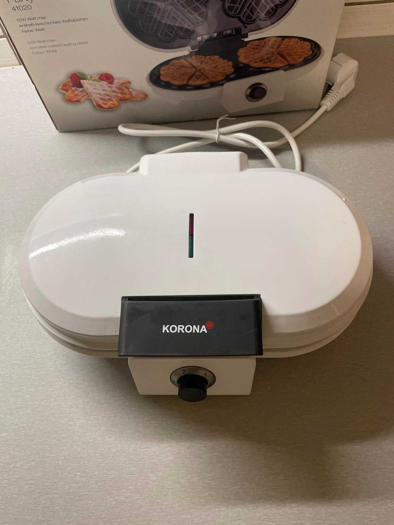 Gofrownica Korona 1200 W USZKODZONA