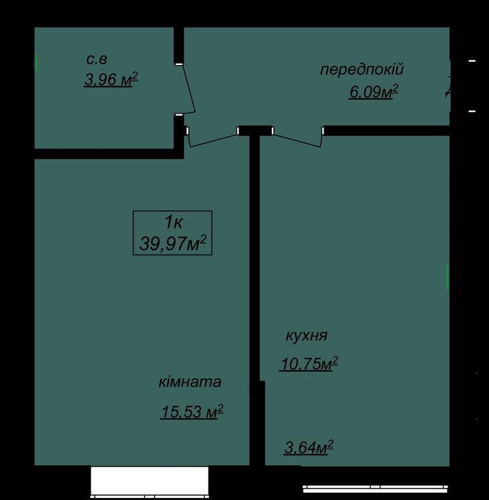 Продаж 1к.кв новобудова в готовому будинку