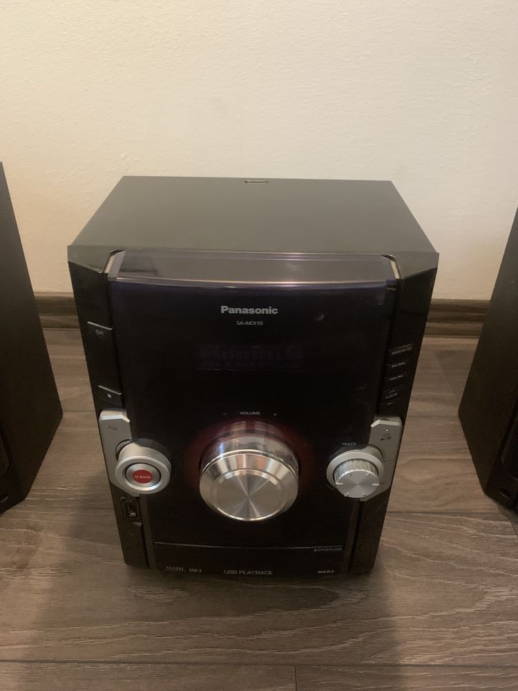 panasonic cd stereo system sa-akx10