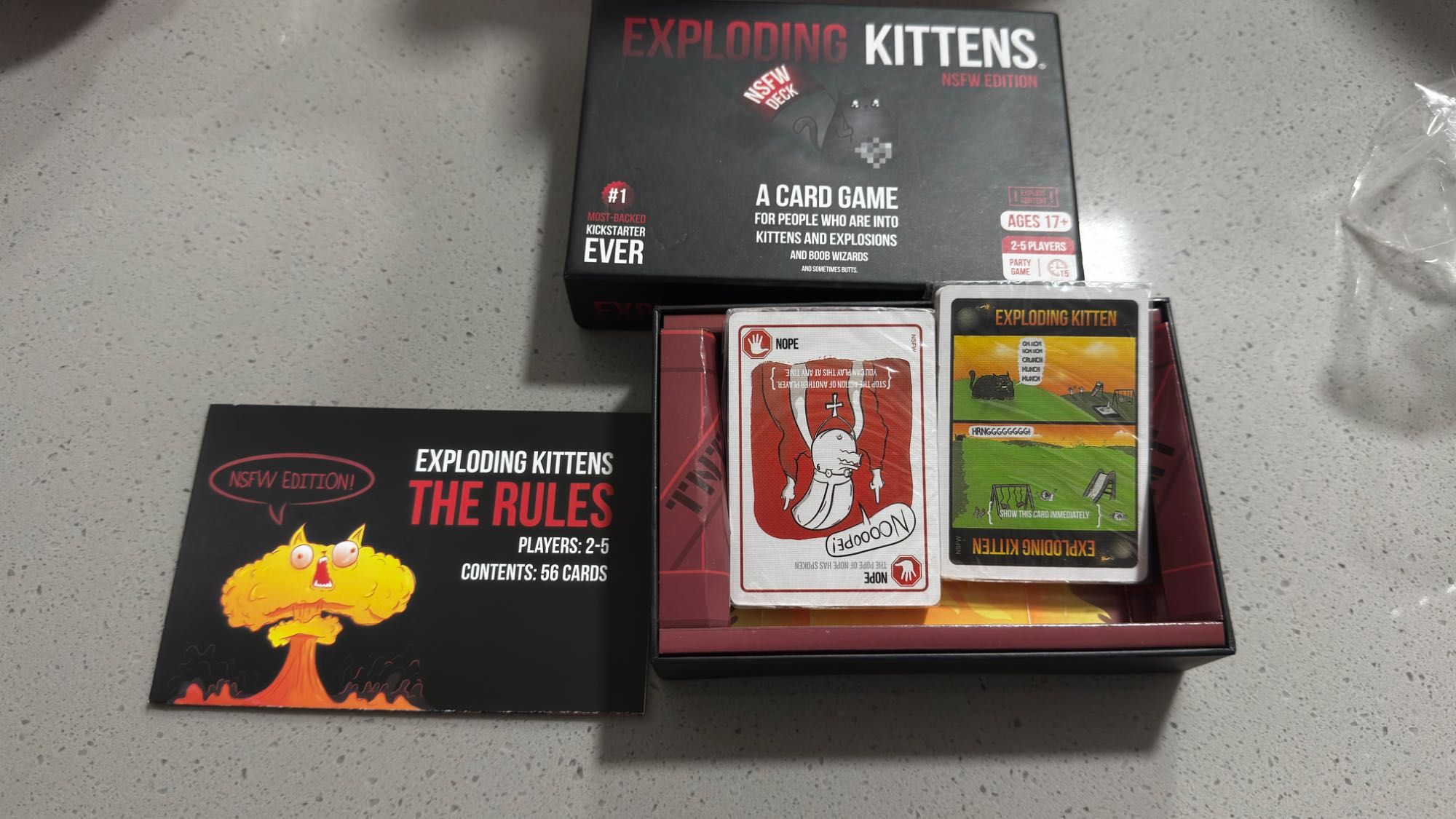 Jogo Exploding Kittens - NSWF