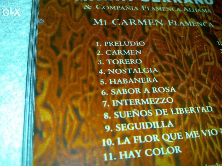 maria serrano e compañia flamenca alhama (mi carmen flamenca) cd