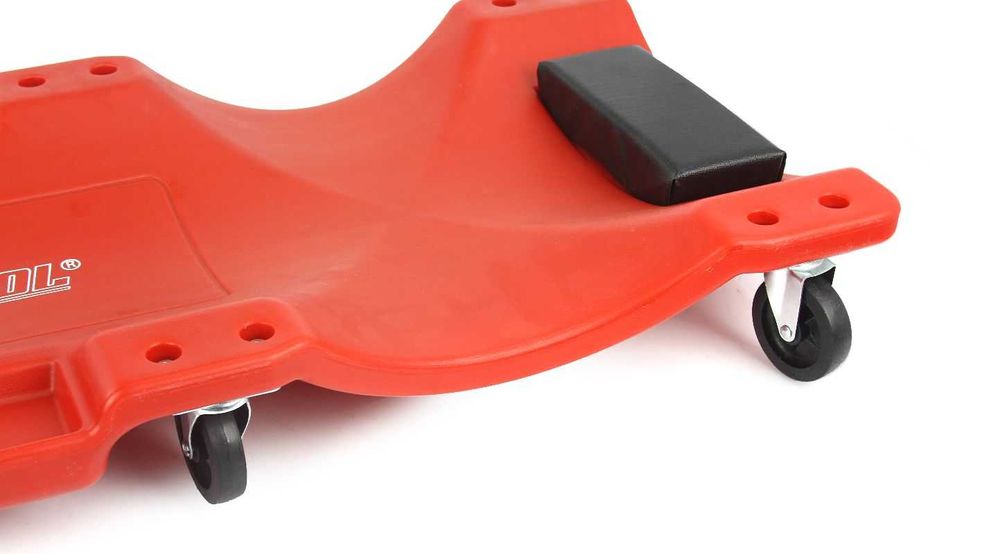 Leżanka warsztatowa wózek 6 kółek Leżak z nagłówkiem wózek warsztatowy