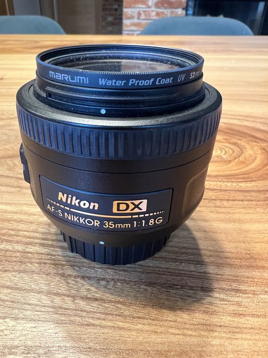 Nikon AF-S NIKKOR 35mm 1.8 + filtr UV
