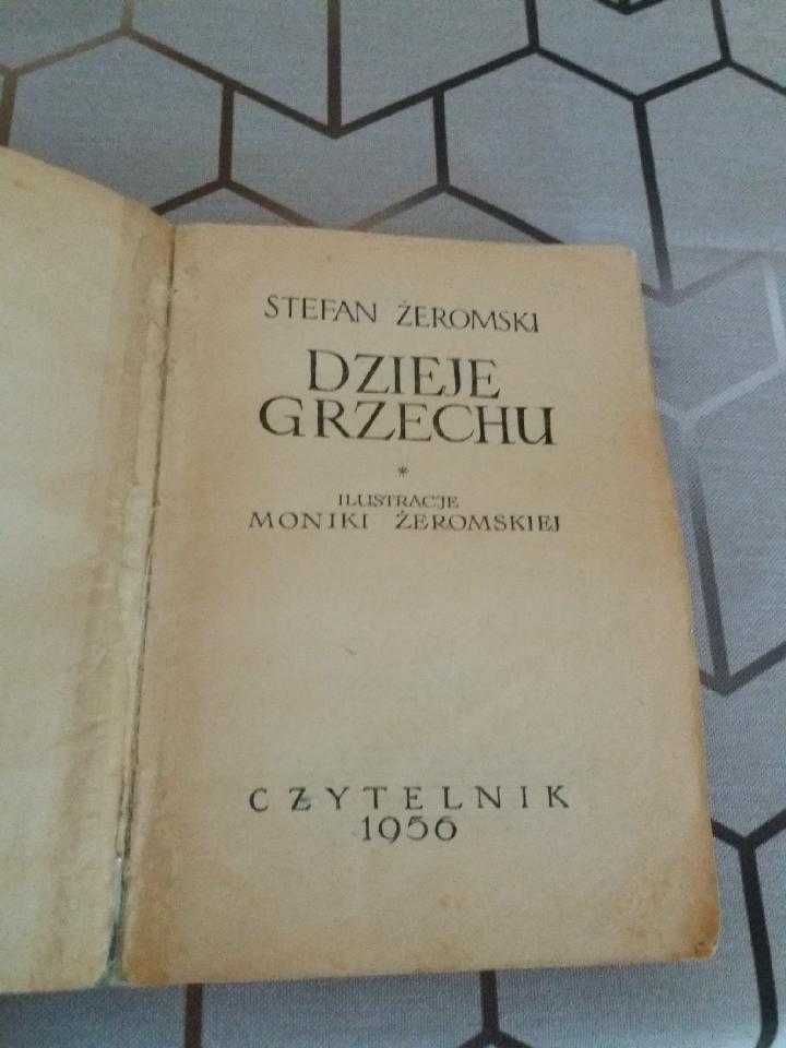 Dzieje grzechu Stefan Żeromski 1956 rok