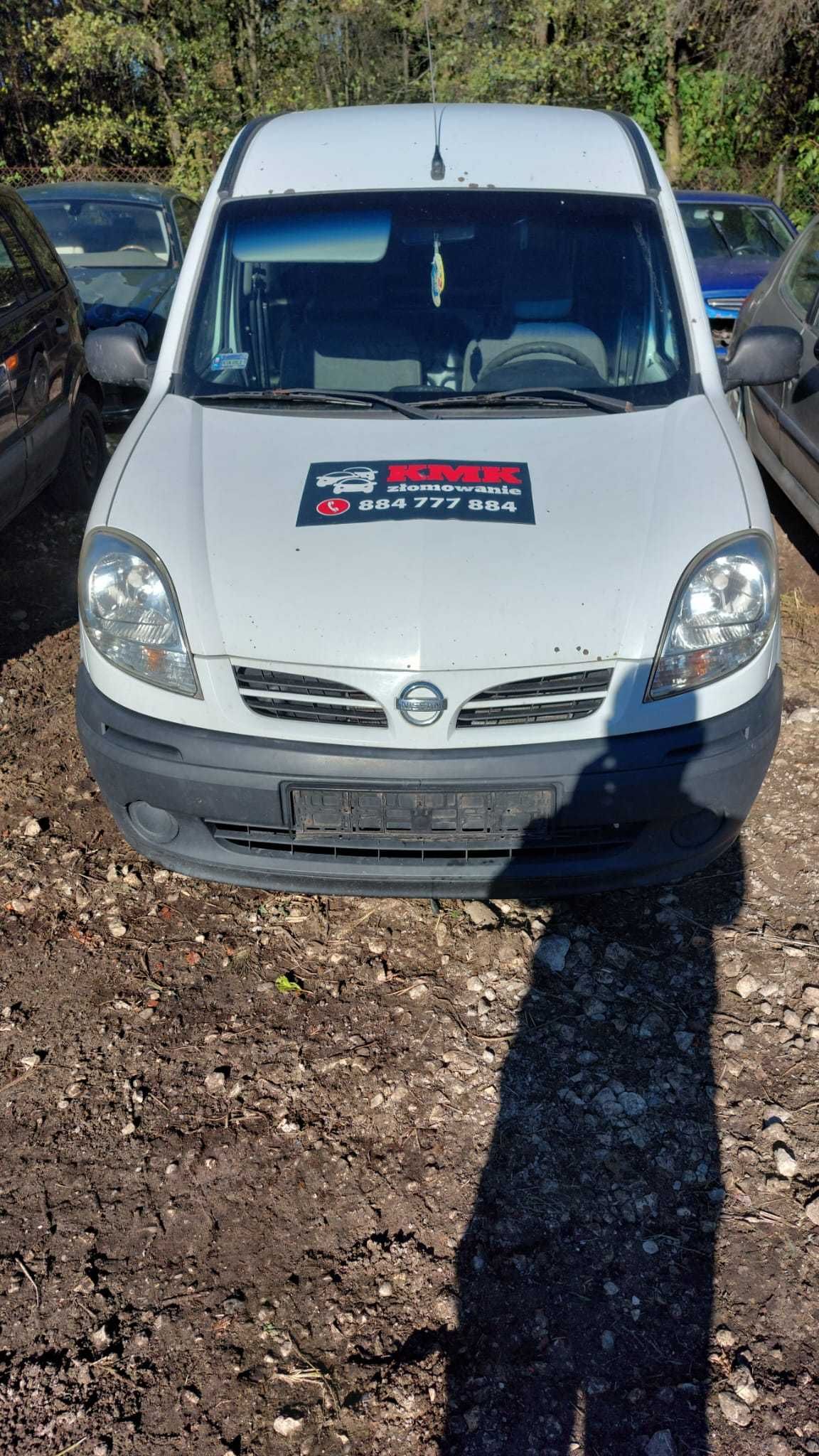 Posiadam czesci nissan kubistar 1.5dci   2006r
