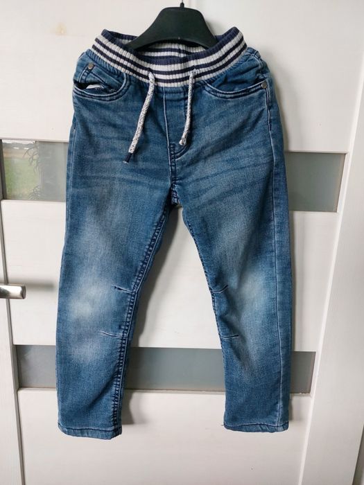 Spodnie jeansowe chlopiece 116