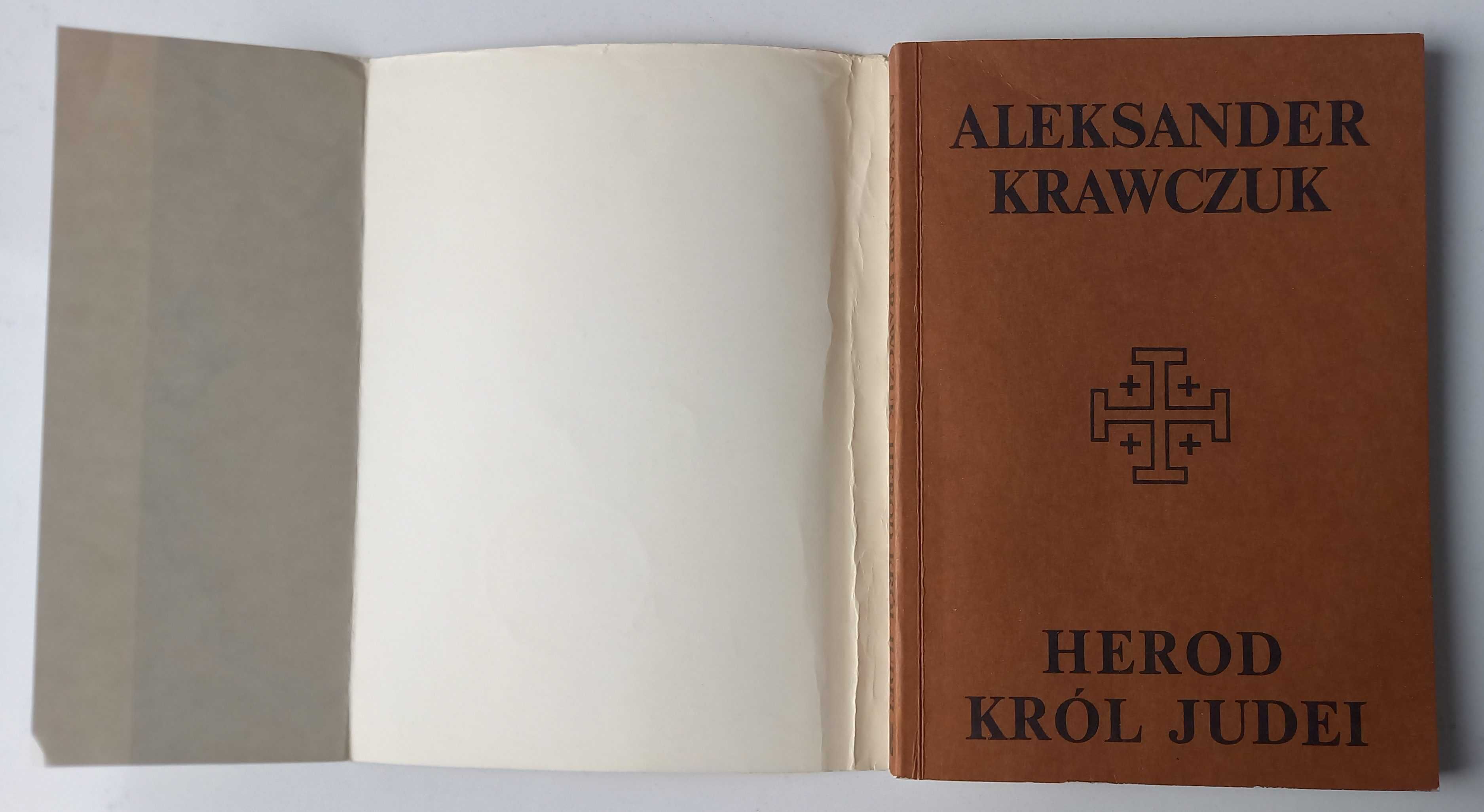 Książka "Herod, krój Judei" - Aleksandra Krawczuka