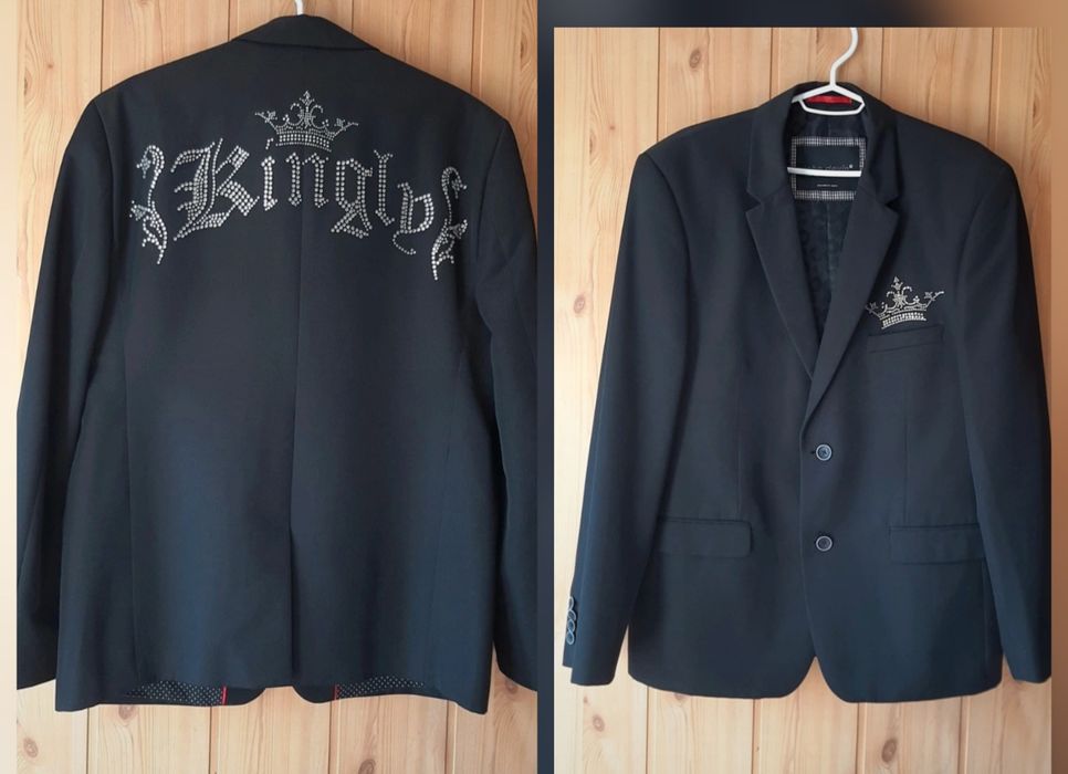 Efektowna  męska marynarka John Devin rozmiar