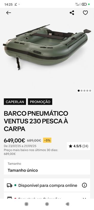 Barco de pesca Ventus