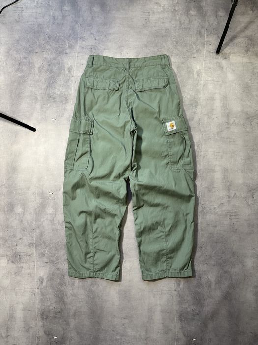 Жіночі широкі карго штани Carhartt WIP Cole Cargo Pant колір хакі s m