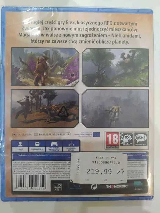 NOWA ELEX II 2 PS4 Polska wersja gry