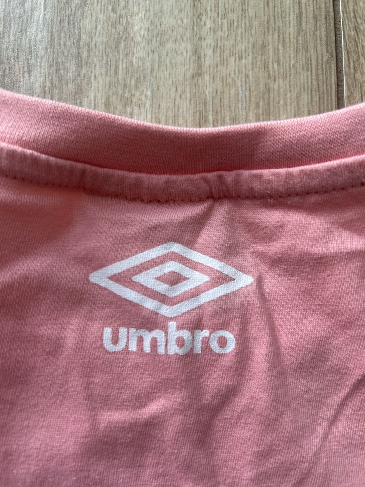 Różowy t-shirt damski S Umbro