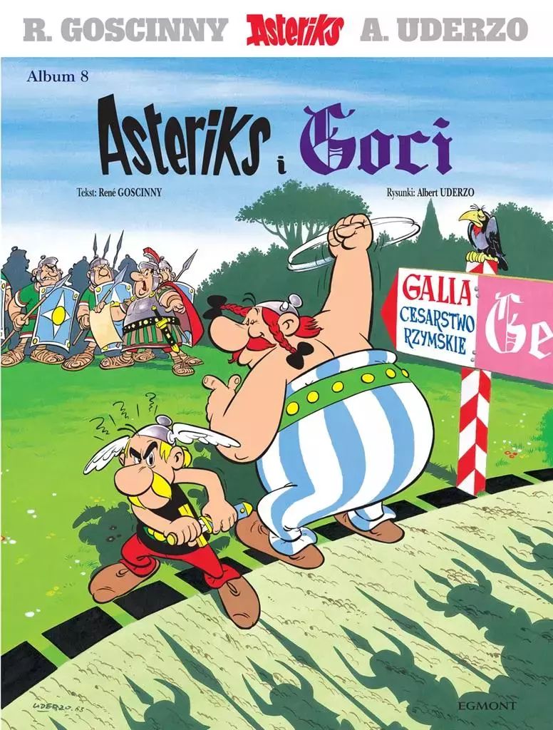 Asteriks T.8 Asteriks i Goci. Egmont - komiksy