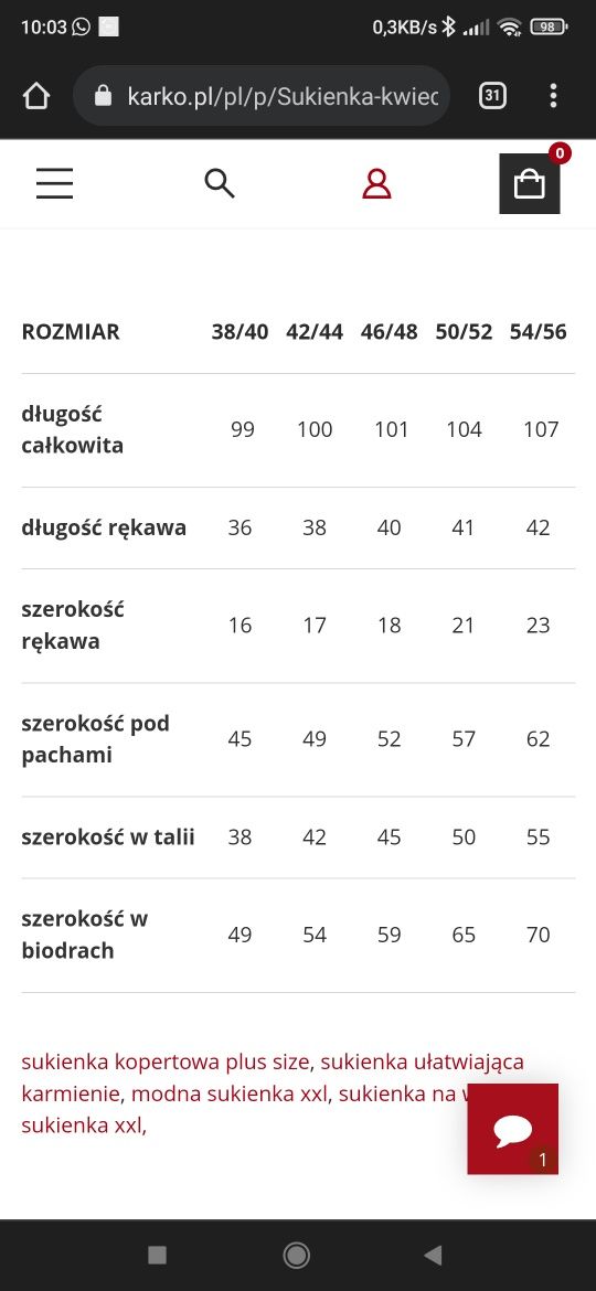 Sukienka Roxi ze sklepu internetowego Karko