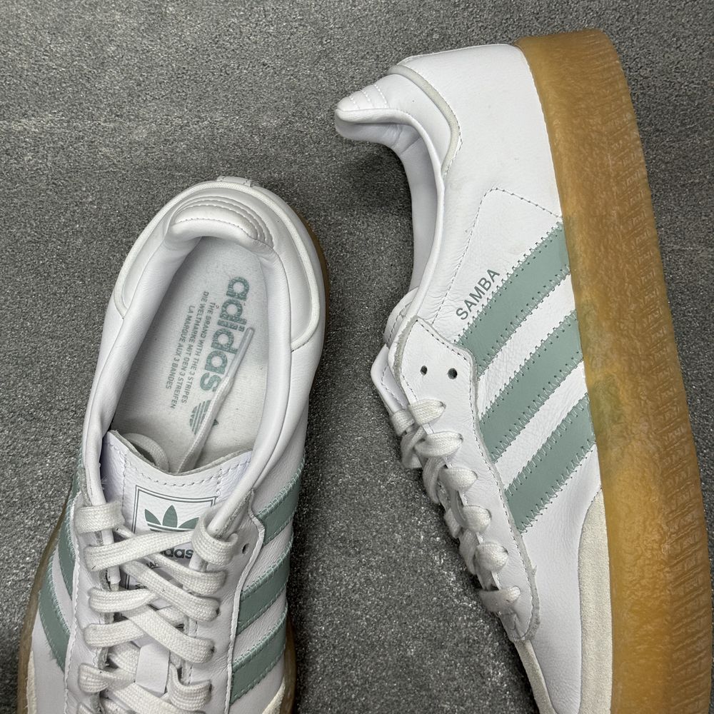 Високі шкіряні кросівки Adidas Samba JP5609 ОРИГІНАЛ 100% 41 р