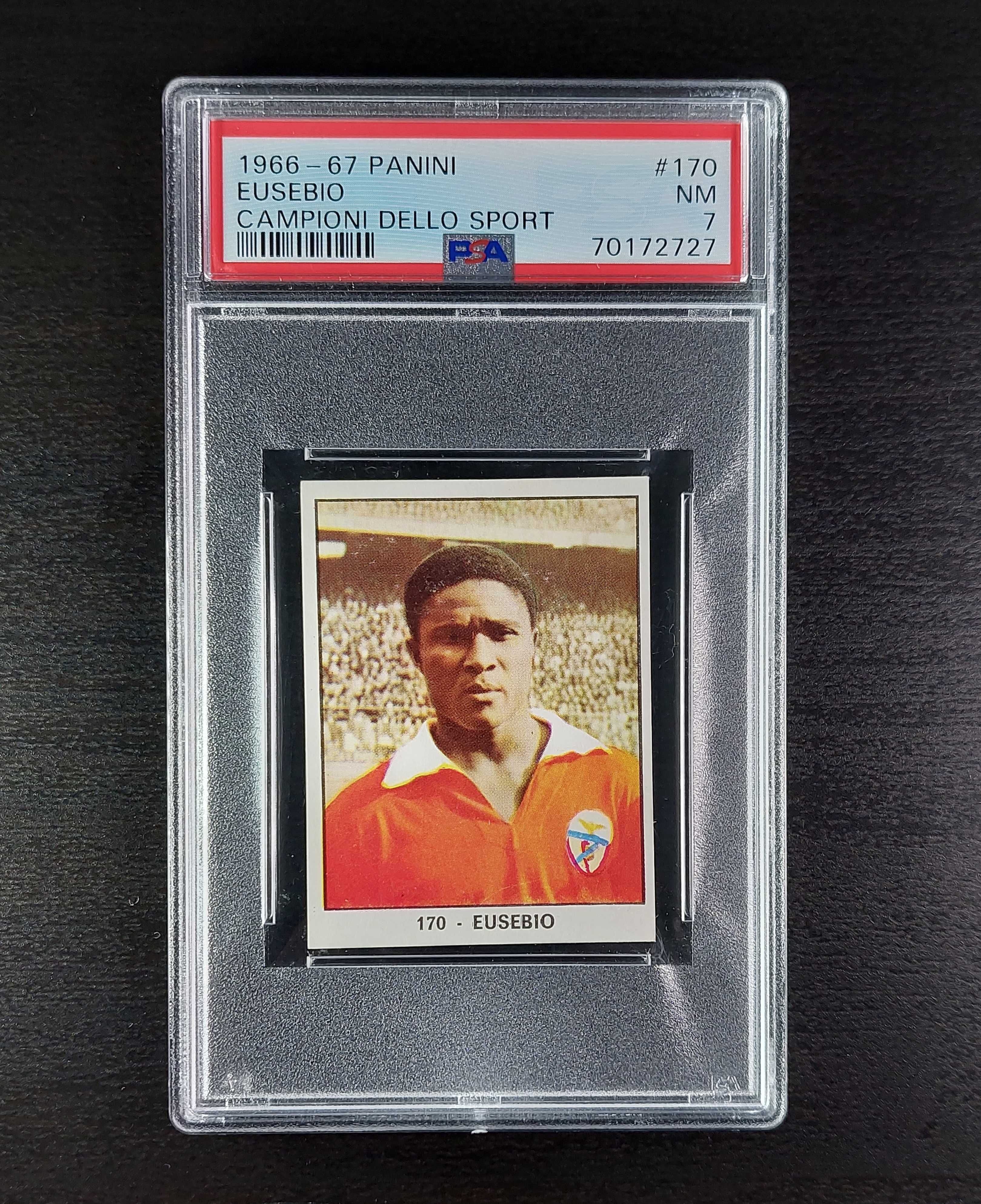 EUSÉBIO PSA 7 CAMPIONI DELLO SPORT 1966-67 PANINI | LOW POP