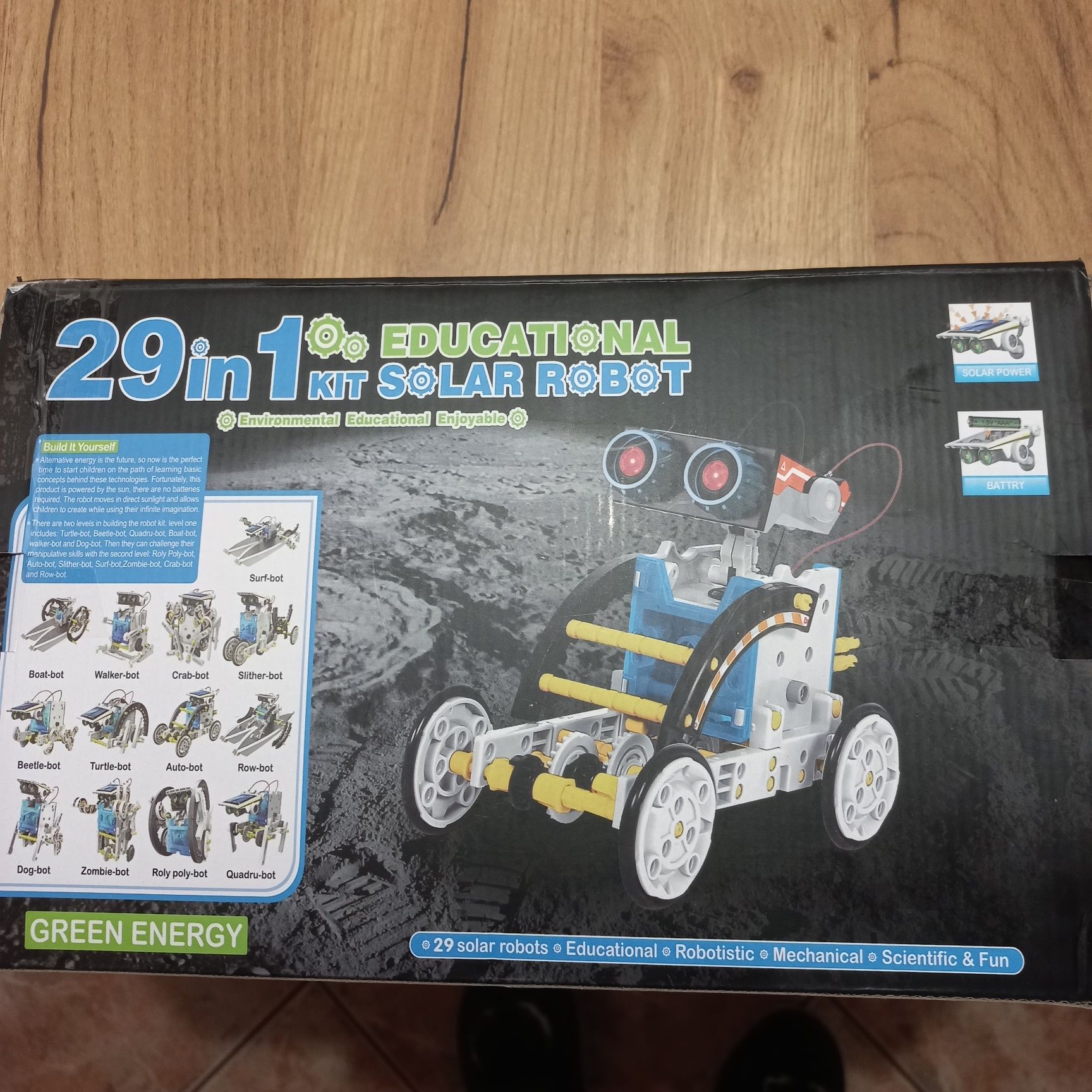 Robot solarowy,  do składania