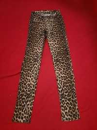 Calças Leopardo skinny