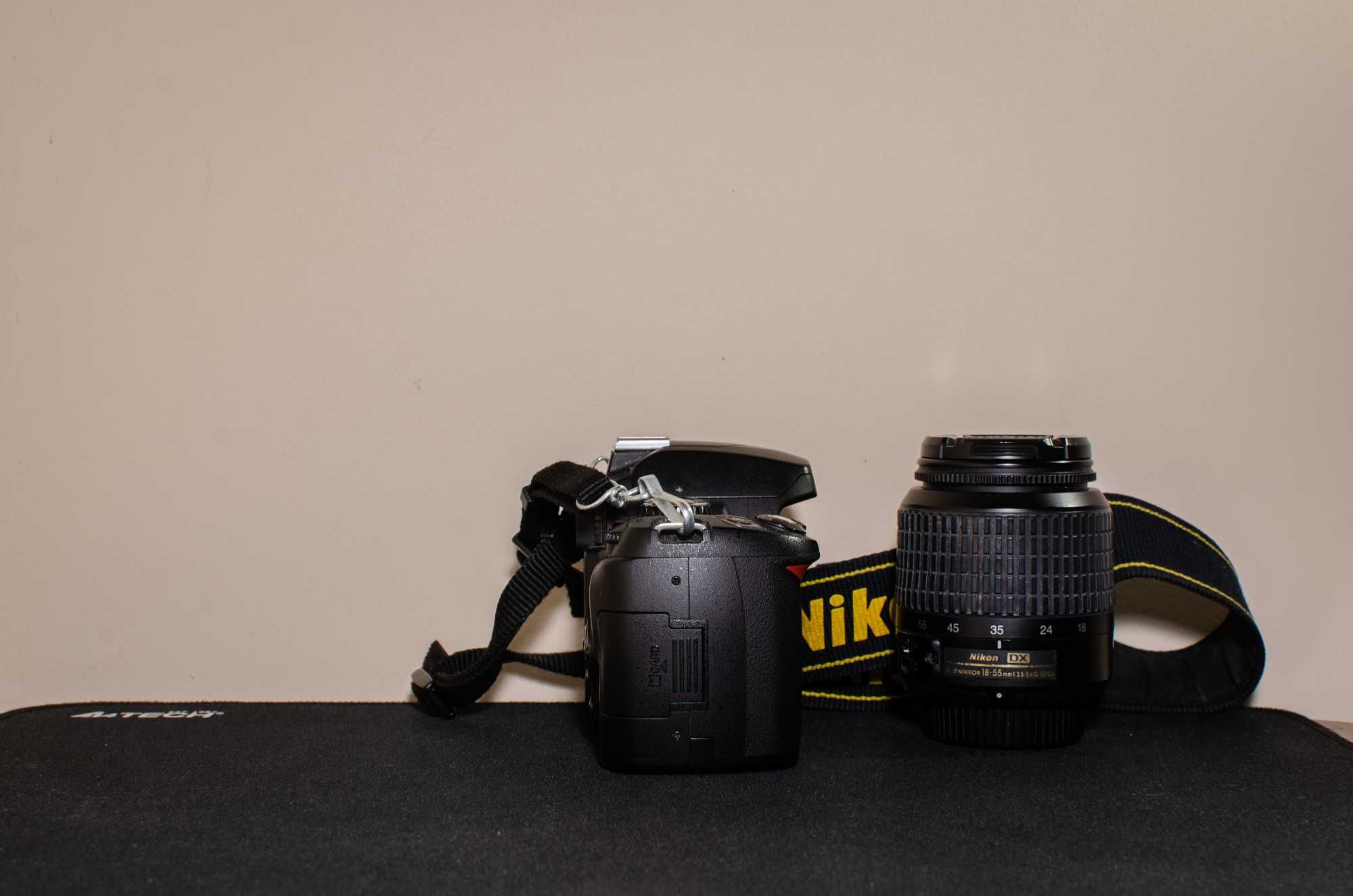 Nikon D40 + Obiektyw Nikkor AF-S 18-55