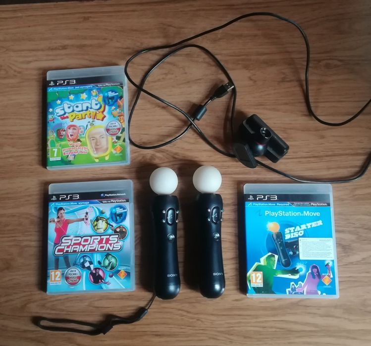 Move Vr Kontroler + Gry Kamerka Sony
