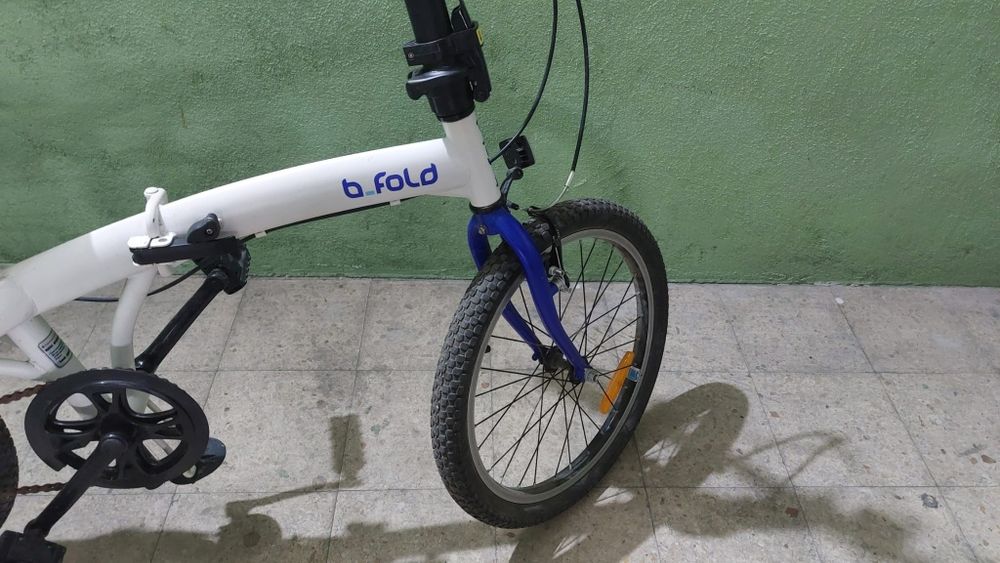 Bicicleta Decathlon B-Fold 300 Dobrável