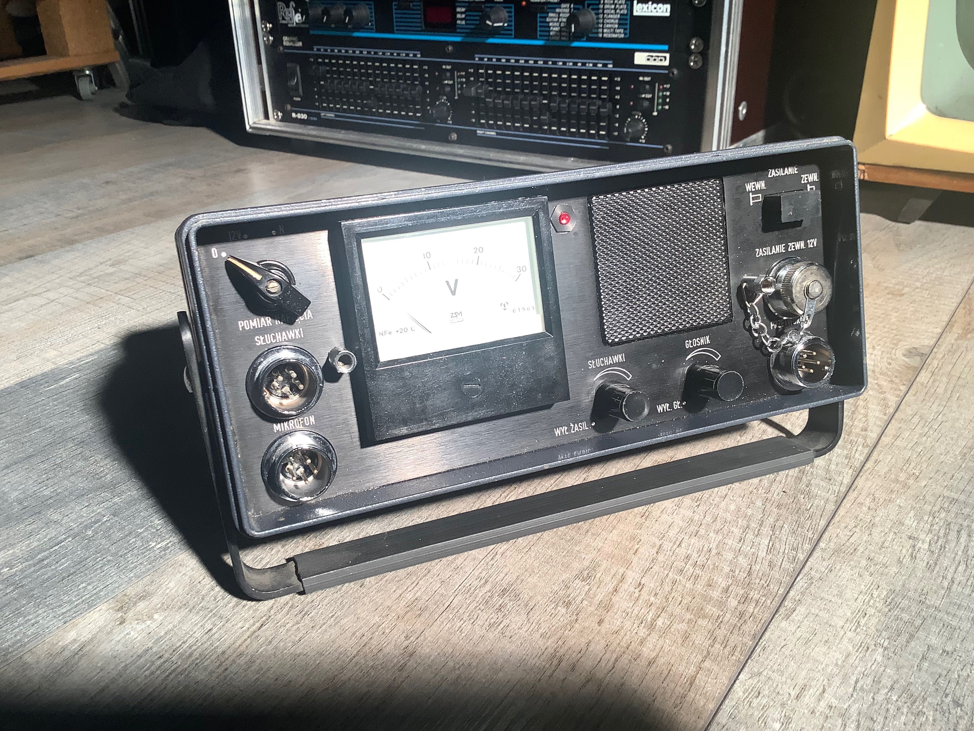 Radiostacja, telefon mokry dla płetwonurków Unitra Radmor PALMA-72 PRL
