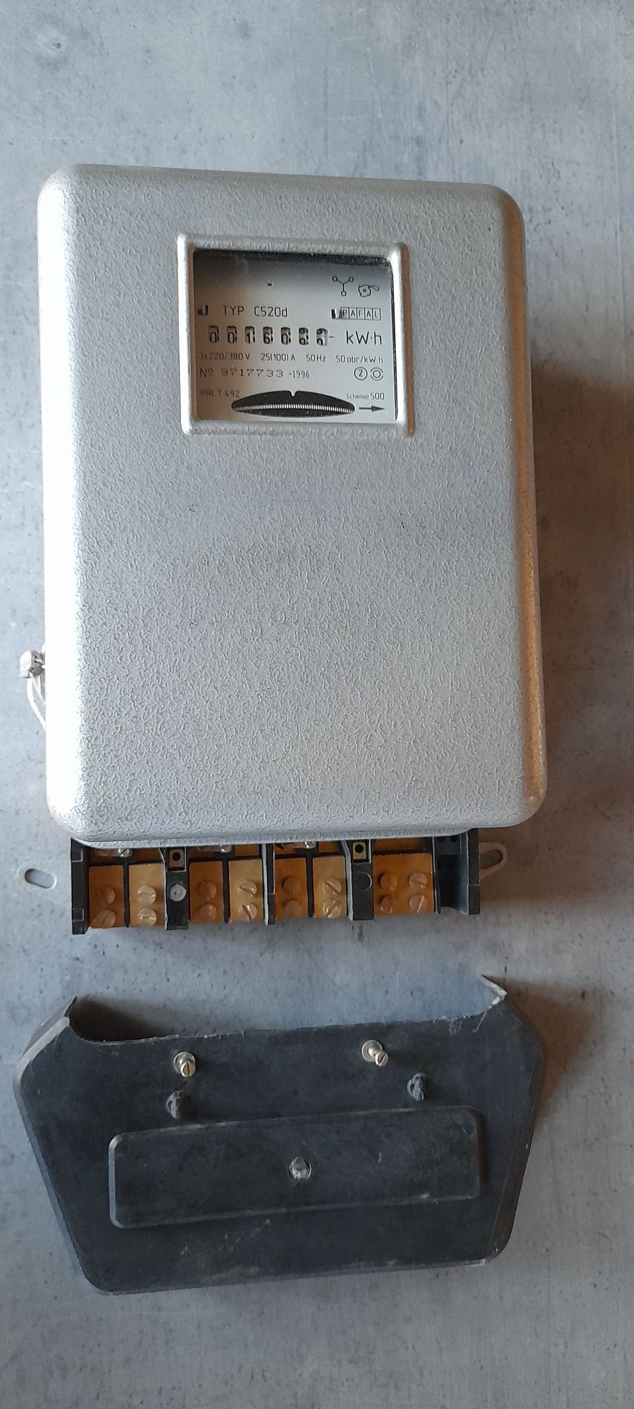 Licznik 3 fazowy C520d 25/100A 3x230/400V Zakład, pracownia, warsztat,