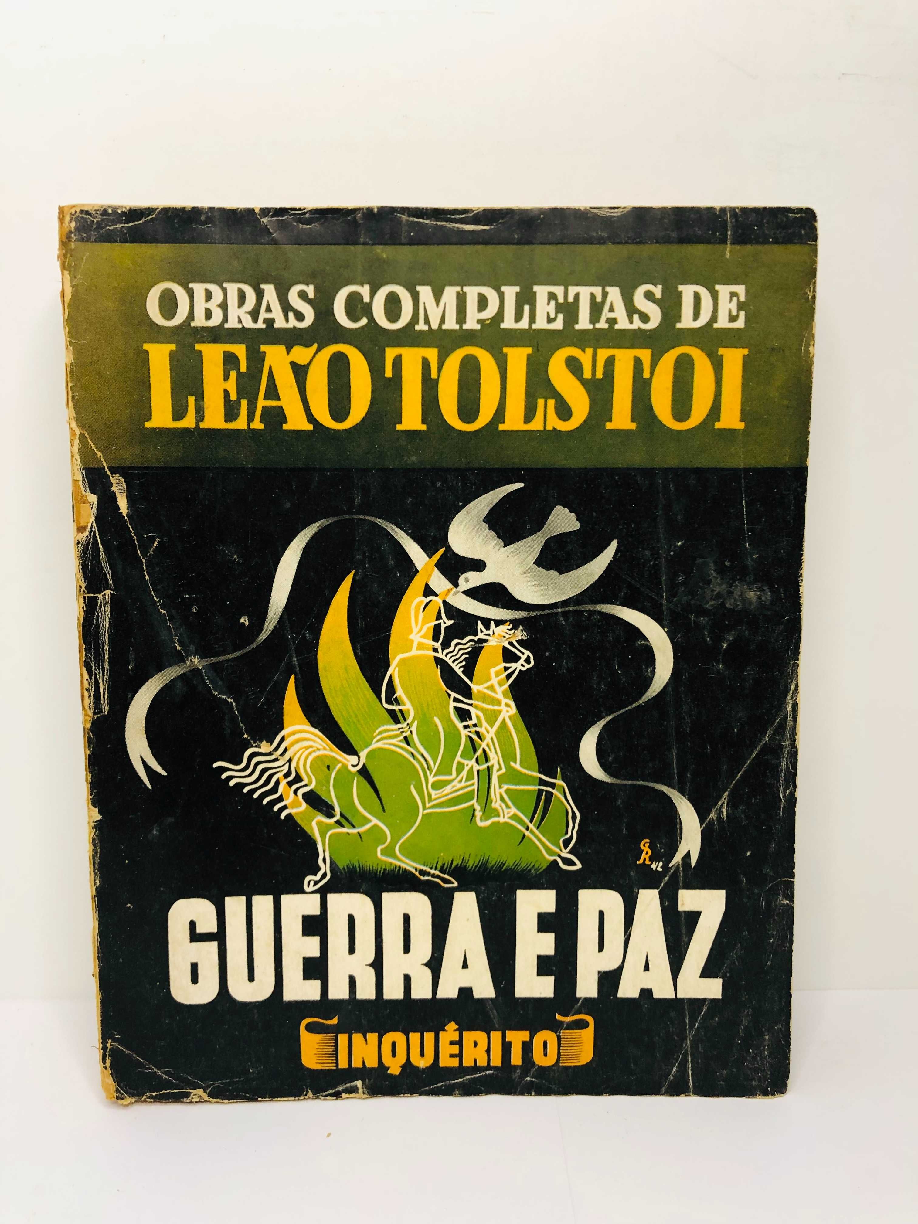 Guerra e Paz (3 volumes) 1ª Edição - Leão Tolstoi