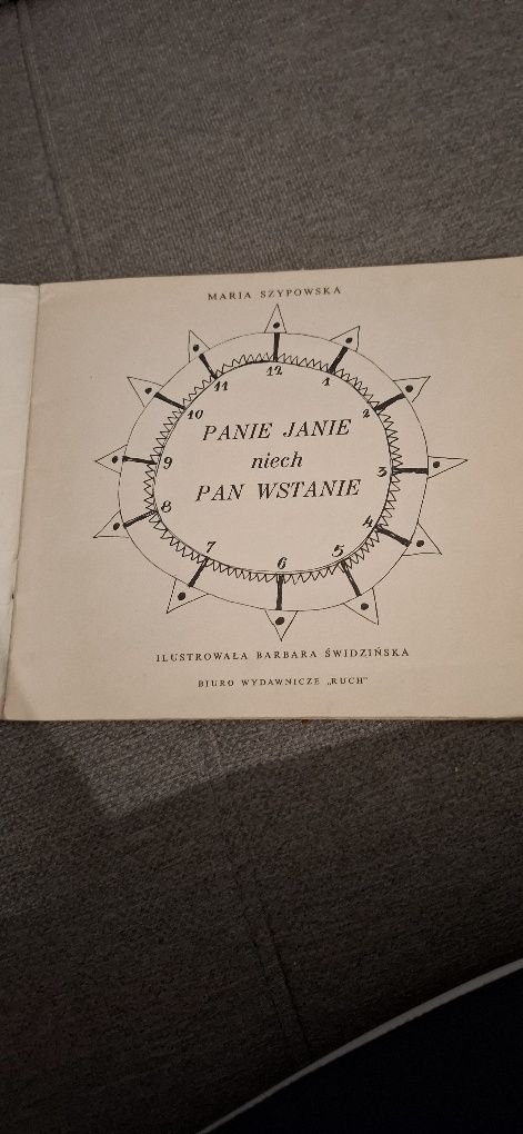 Książka z czasów prl "Panie Janie niech Pan wstanie"