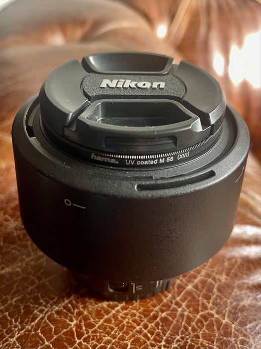 Lente Prime Nikkor AF-S 50mm 1:1.4G imaculada