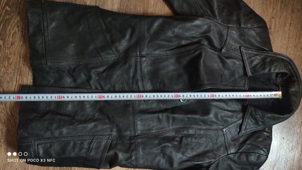 Пиджак, куртка кожаная мужская КОЖА  НАТУРАЛЬНАЯ